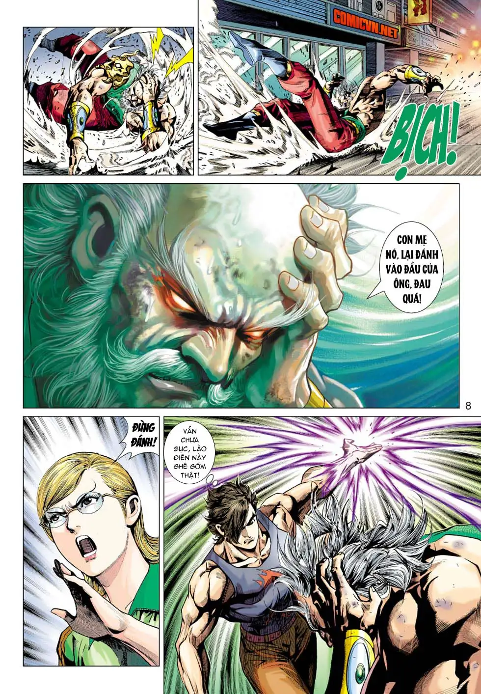 Truyện Tranh Tân Tác Long Hổ Môn trang 4