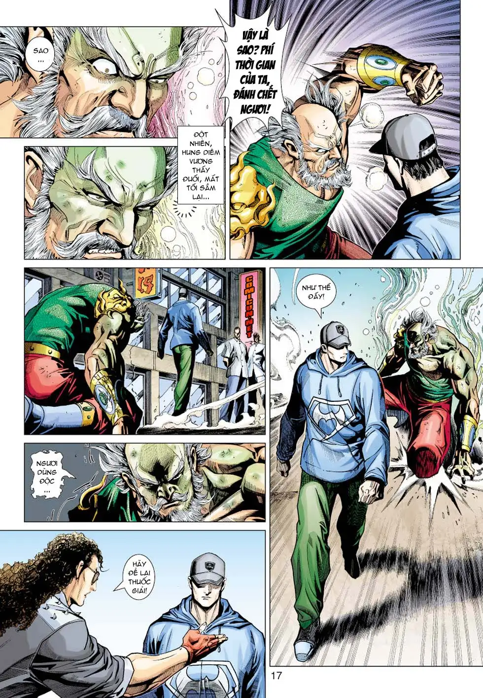 Truyện Tranh Tân Tác Long Hổ Môn trang 4