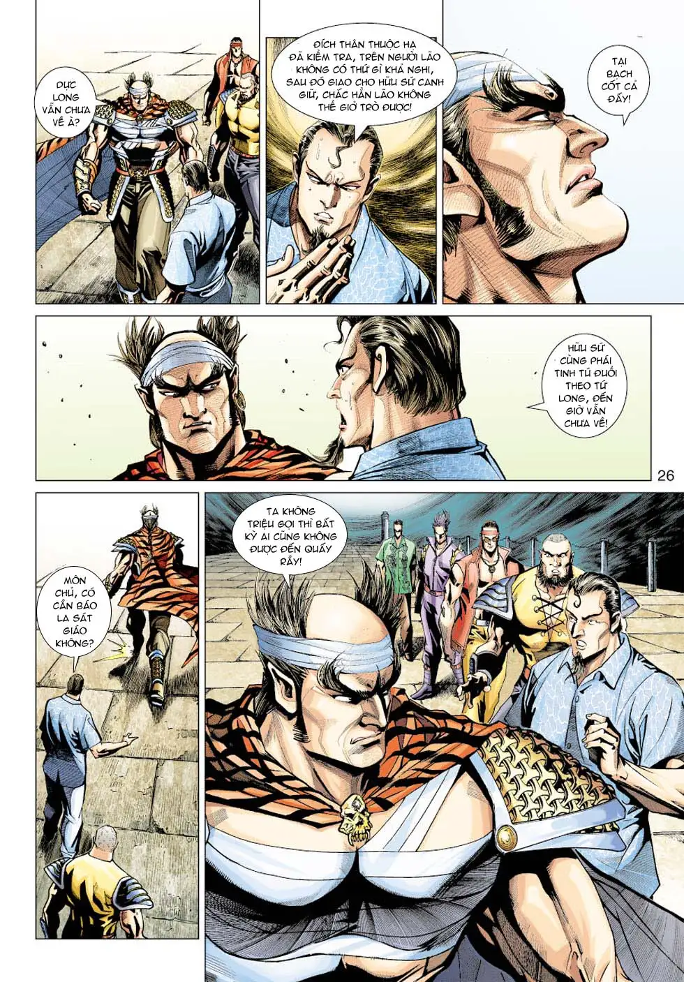 Truyện Tranh Tân Tác Long Hổ Môn trang 4