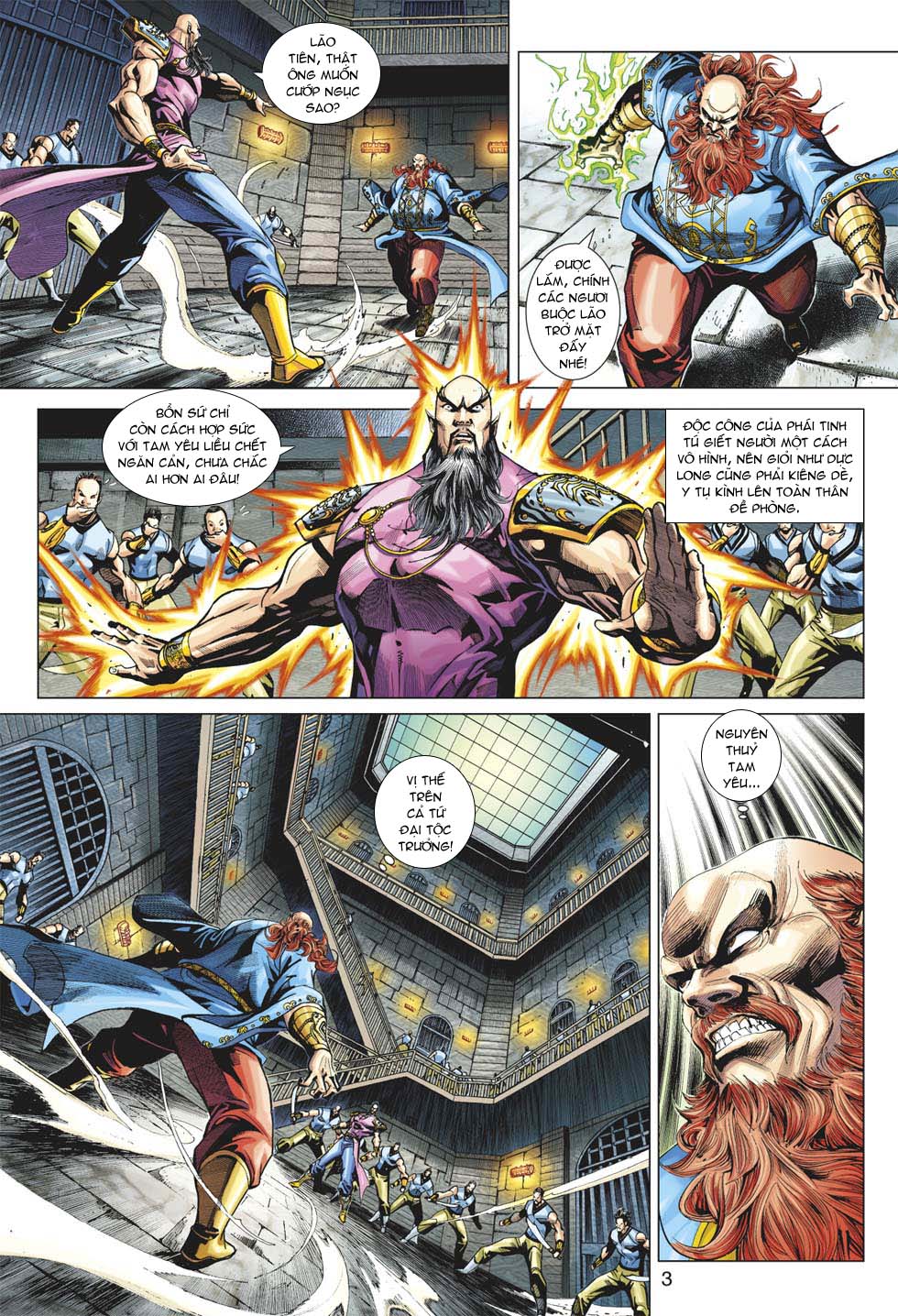 Truyện Tranh Tân Tác Long Hổ Môn trang 4