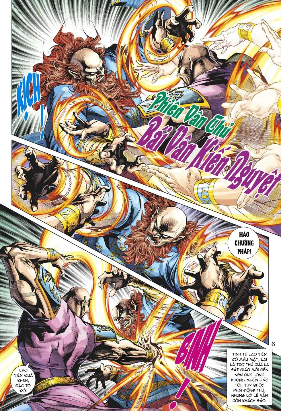 Truyện Tranh Tân Tác Long Hổ Môn trang 4