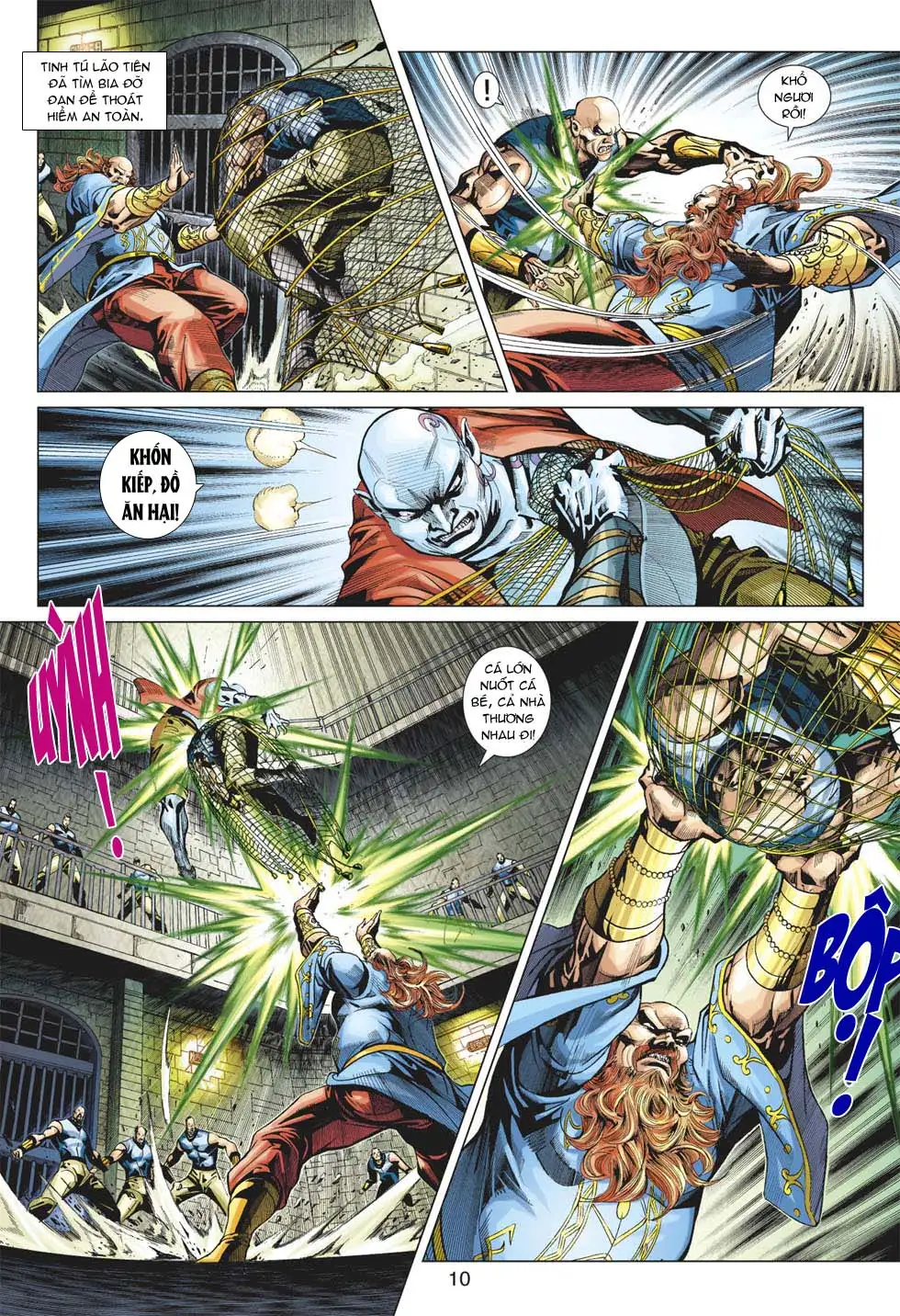 Truyện Tranh Tân Tác Long Hổ Môn trang 4