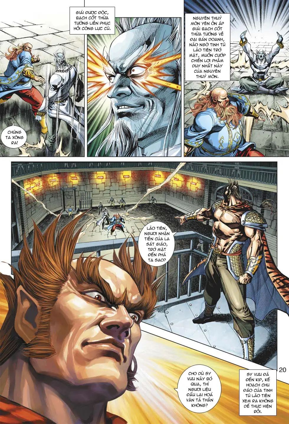 Truyện Tranh Tân Tác Long Hổ Môn trang 4