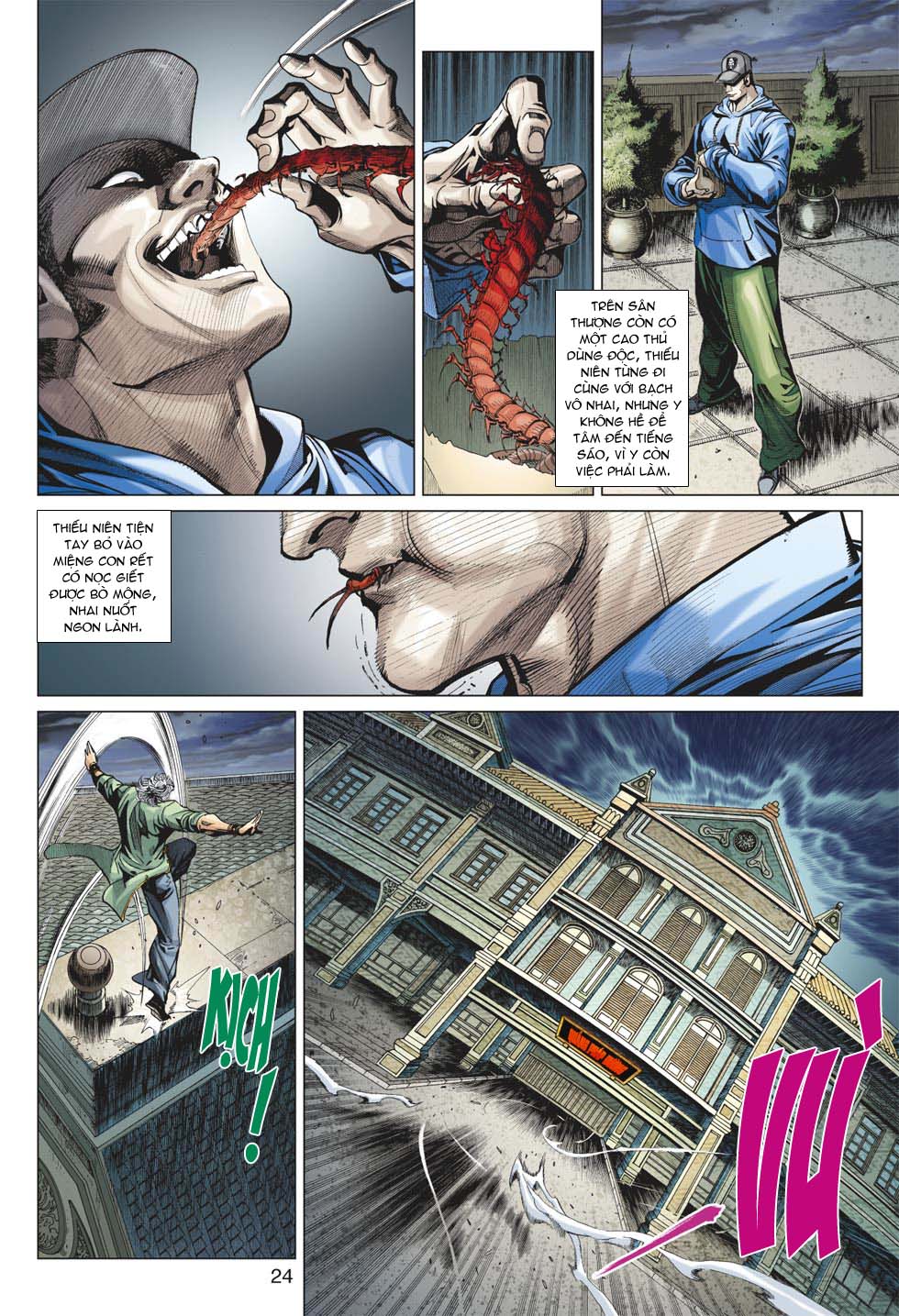 Truyện Tranh Tân Tác Long Hổ Môn trang 4
