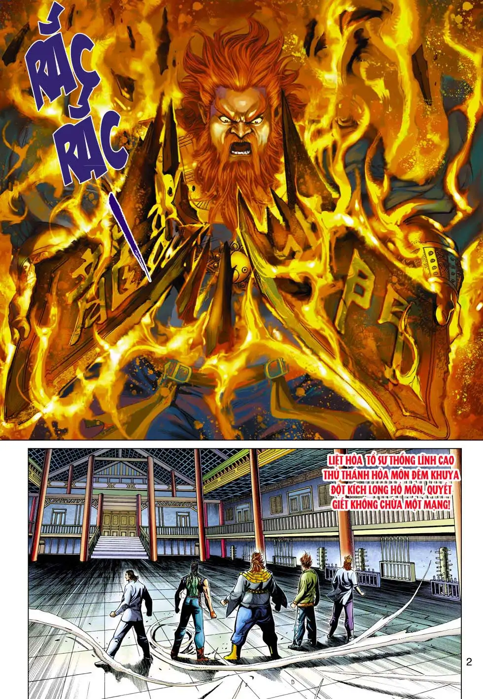 Truyện Tranh Tân Tác Long Hổ Môn trang 4