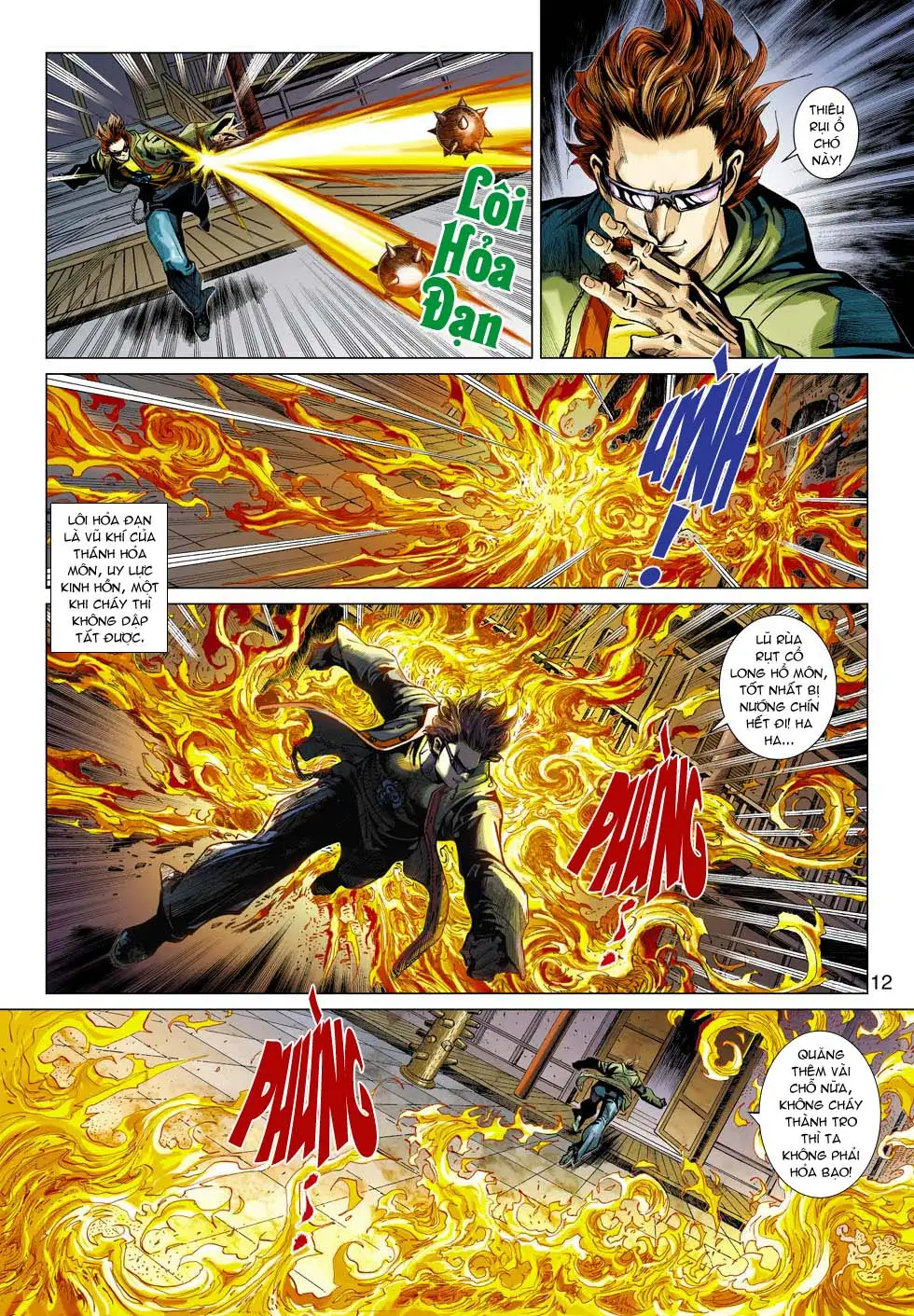 Truyện Tranh Tân Tác Long Hổ Môn trang 4