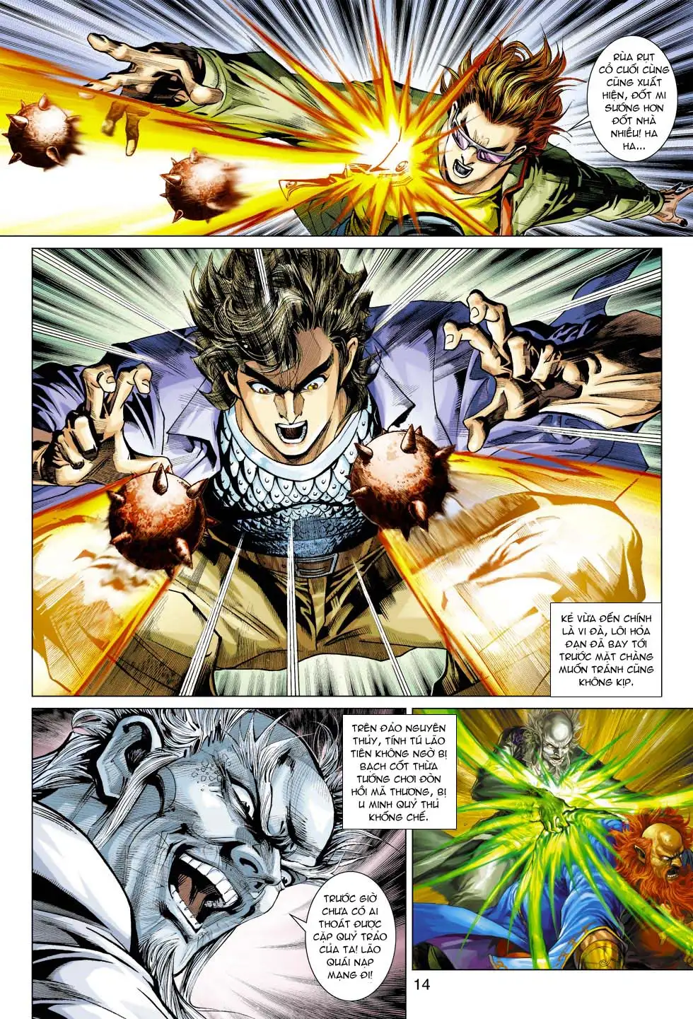 Truyện Tranh Tân Tác Long Hổ Môn trang 4