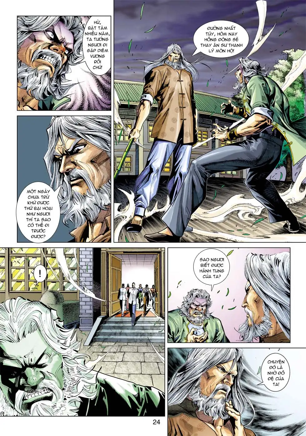 Truyện Tranh Tân Tác Long Hổ Môn trang 4