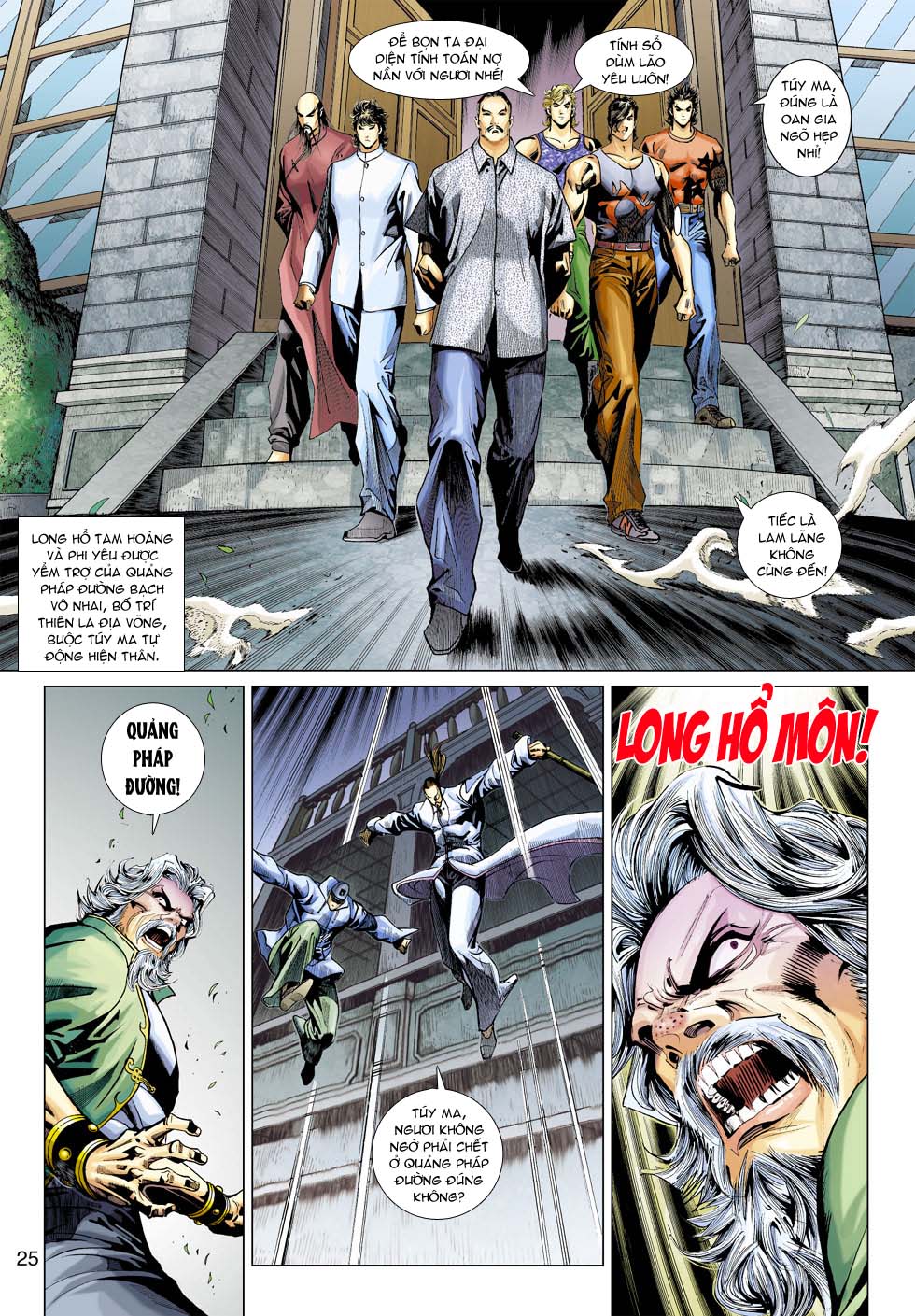 Truyện Tranh Tân Tác Long Hổ Môn trang 4