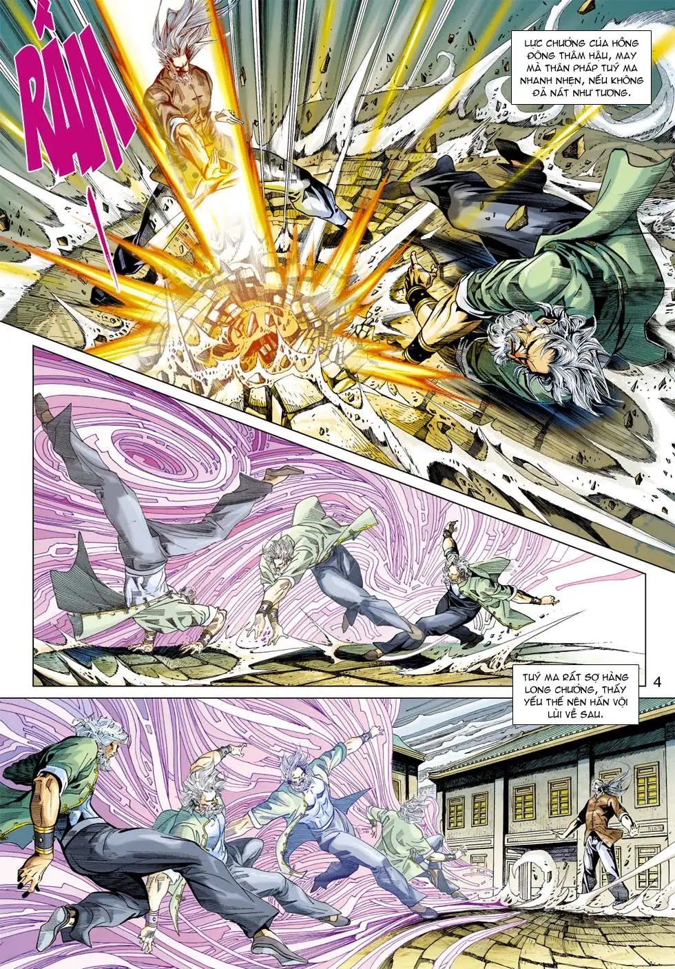 Truyện Tranh Tân Tác Long Hổ Môn trang 4