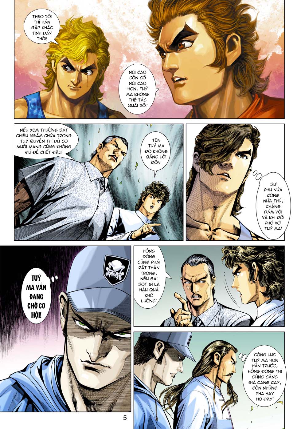 Truyện Tranh Tân Tác Long Hổ Môn trang 4