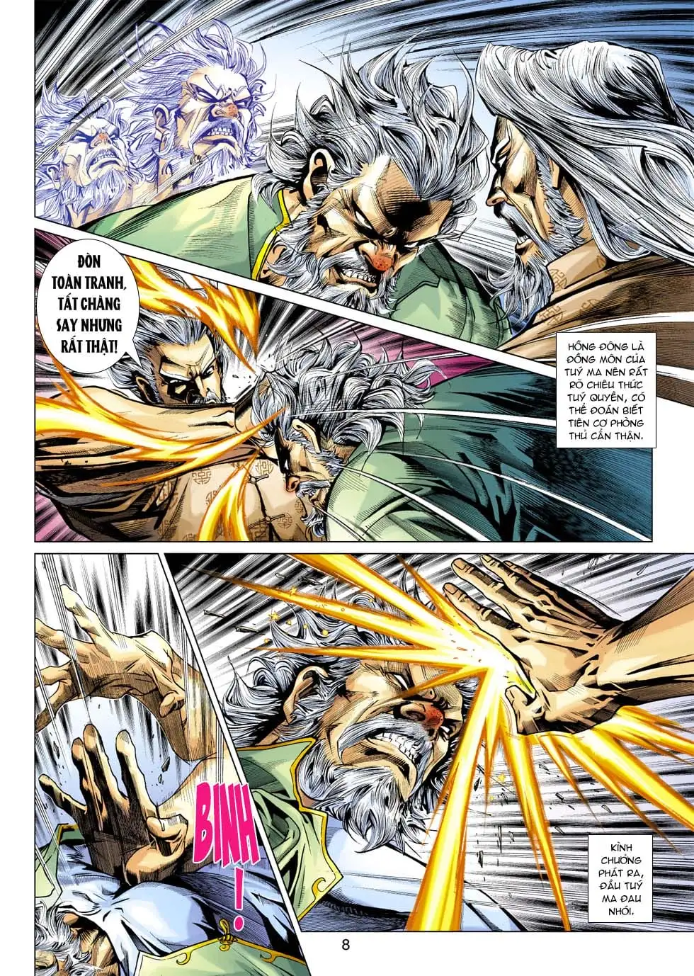 Truyện Tranh Tân Tác Long Hổ Môn trang 4