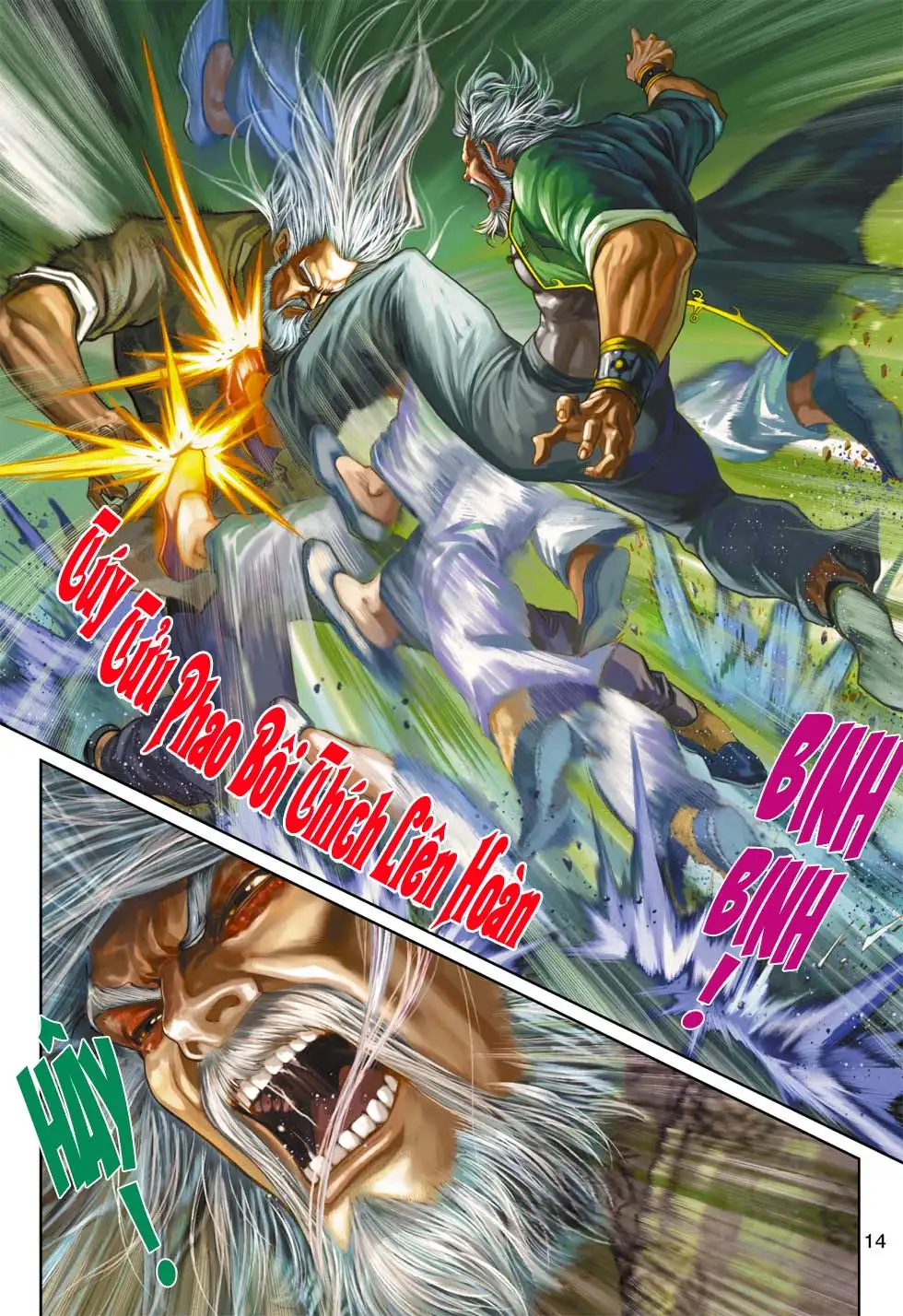 Truyện Tranh Tân Tác Long Hổ Môn trang 4