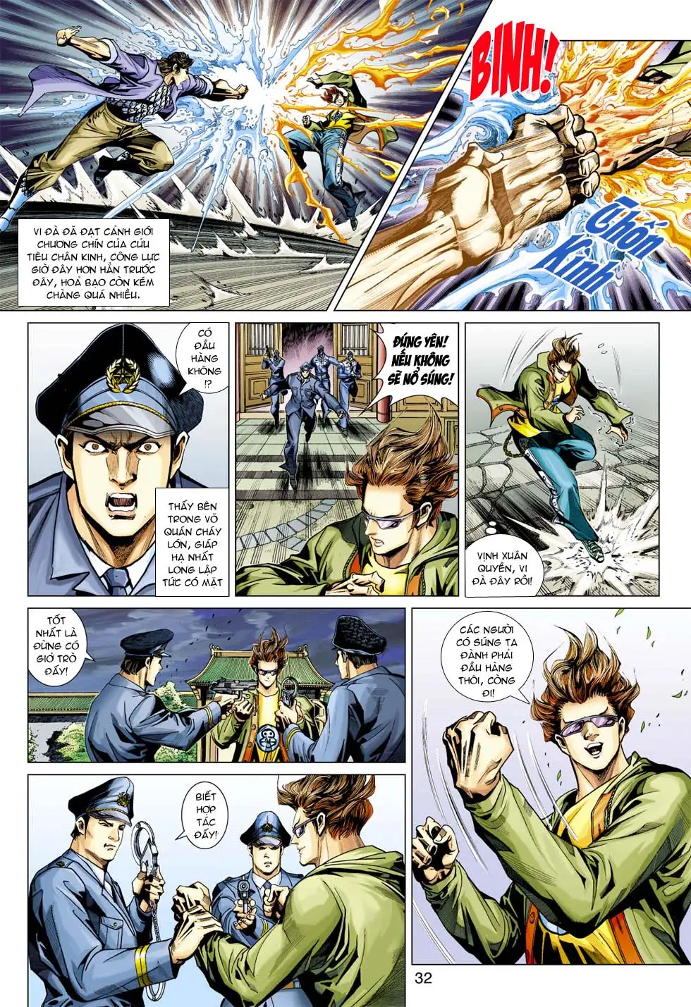 Truyện Tranh Tân Tác Long Hổ Môn trang 4