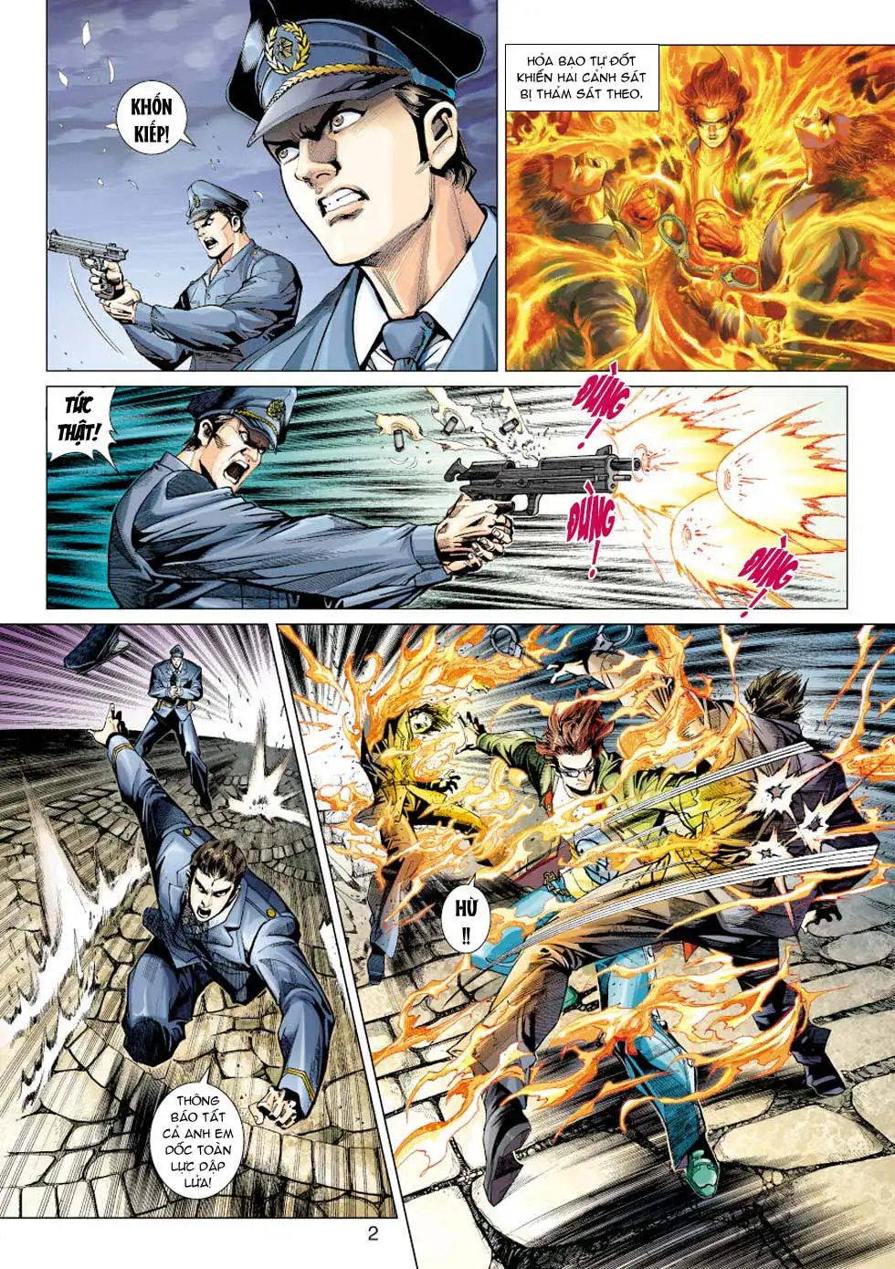 Truyện Tranh Tân Tác Long Hổ Môn trang 4