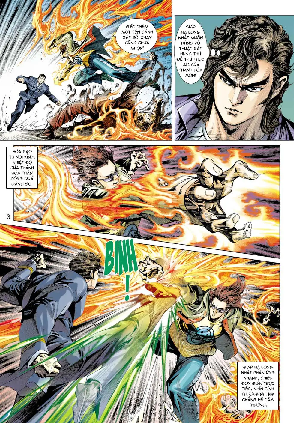 Truyện Tranh Tân Tác Long Hổ Môn trang 4