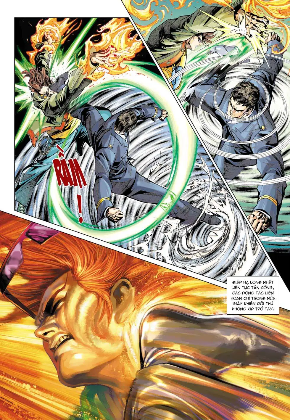 Truyện Tranh Tân Tác Long Hổ Môn trang 4