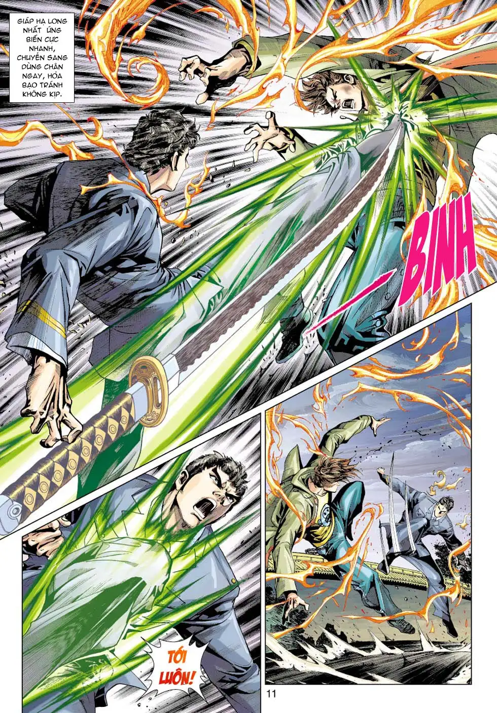 Truyện Tranh Tân Tác Long Hổ Môn trang 4