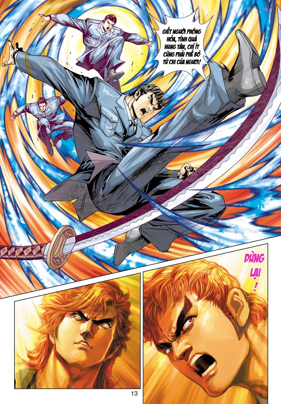 Truyện Tranh Tân Tác Long Hổ Môn trang 4