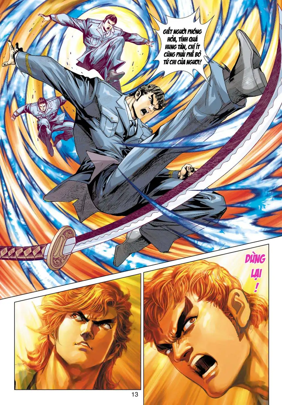 Truyện Tranh Tân Tác Long Hổ Môn trang 4