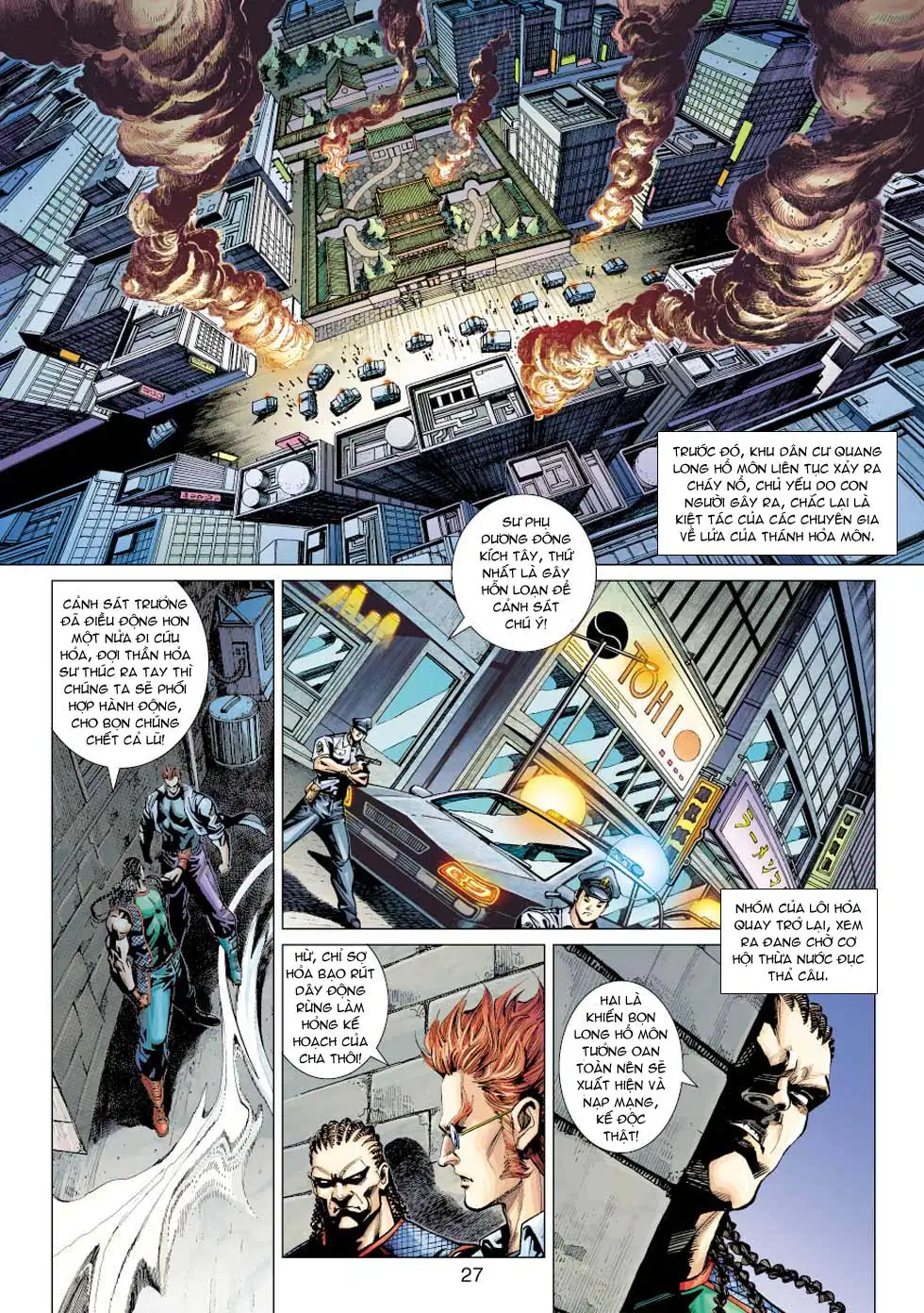 Truyện Tranh Tân Tác Long Hổ Môn trang 4