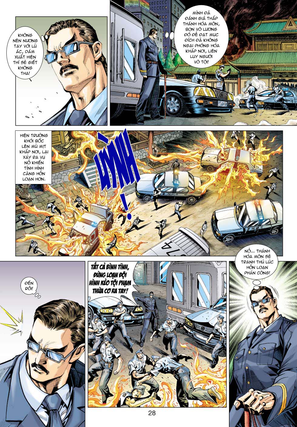 Truyện Tranh Tân Tác Long Hổ Môn trang 4