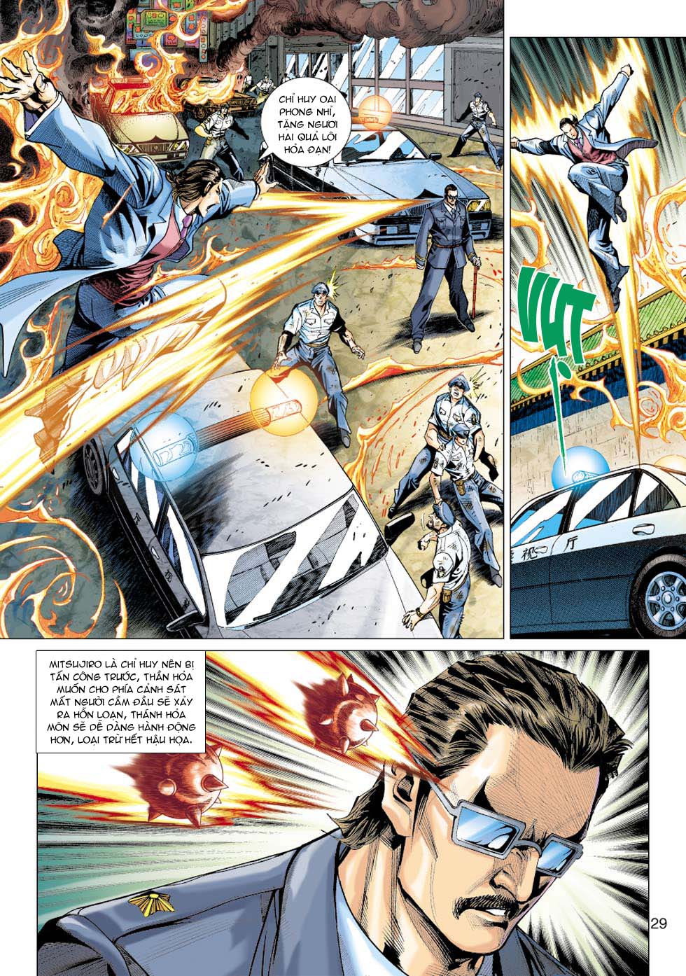 Truyện Tranh Tân Tác Long Hổ Môn trang 4