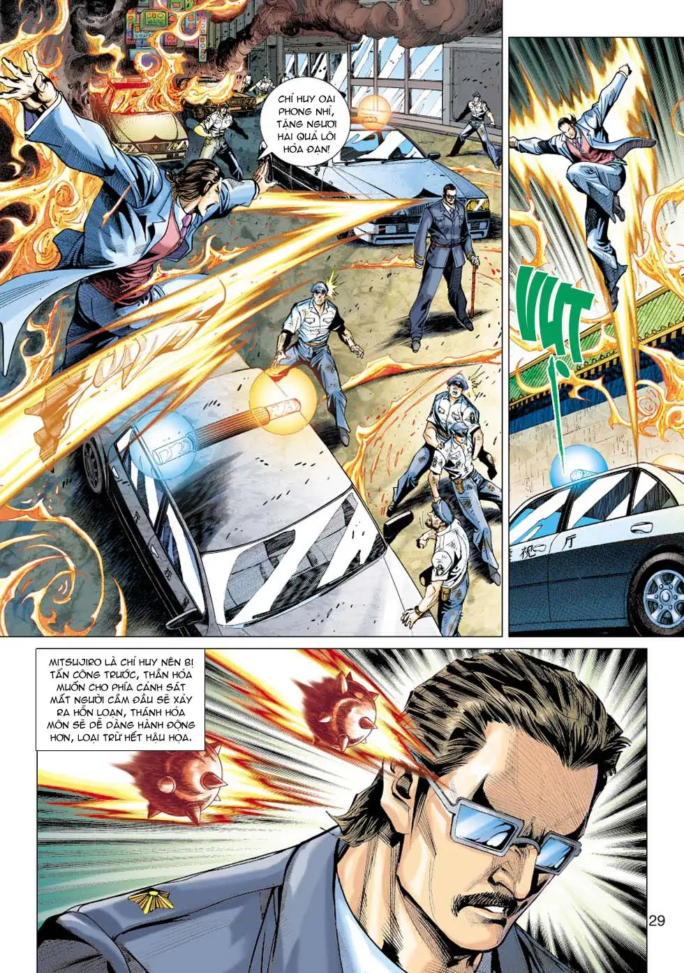 Truyện Tranh Tân Tác Long Hổ Môn trang 4