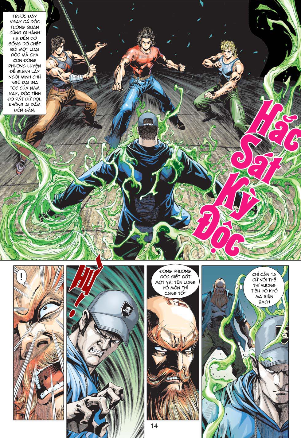 Truyện Tranh Tân Tác Long Hổ Môn trang 4