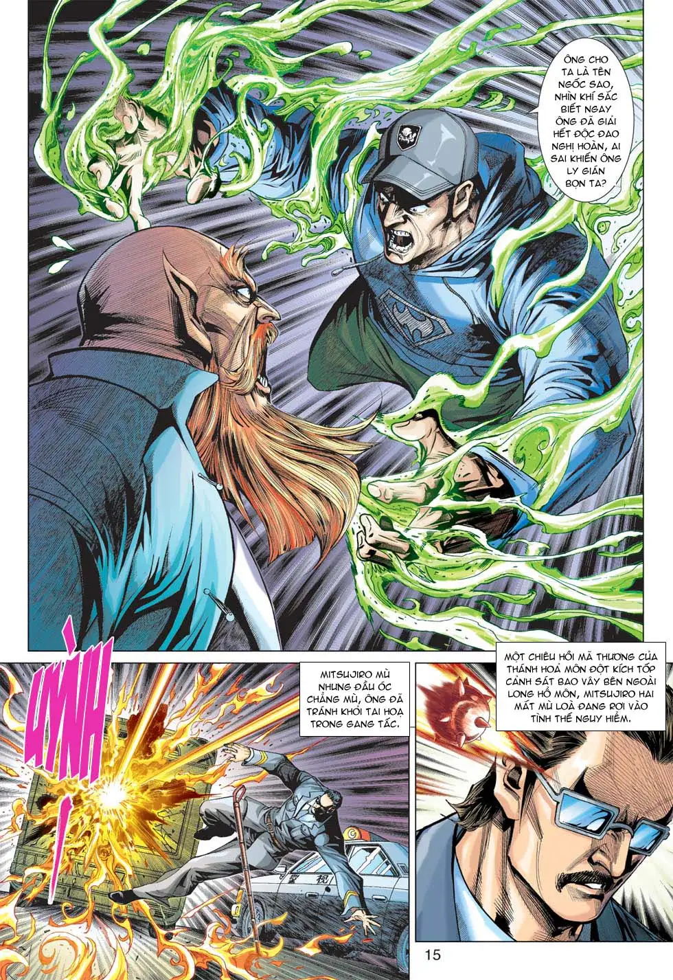 Truyện Tranh Tân Tác Long Hổ Môn trang 4