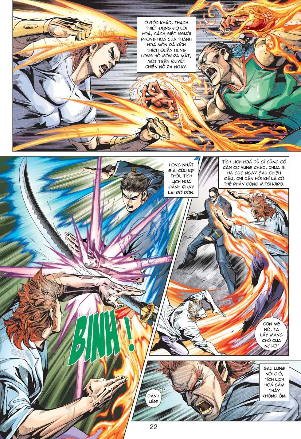 Truyện Tranh Tân Tác Long Hổ Môn trang 4