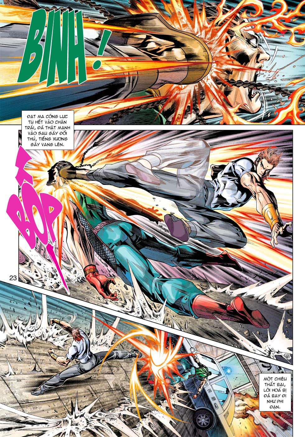 Truyện Tranh Tân Tác Long Hổ Môn trang 4