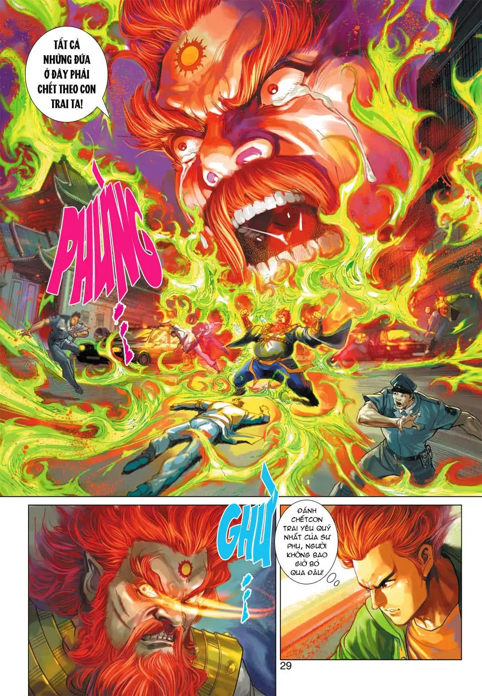 Truyện Tranh Tân Tác Long Hổ Môn trang 4