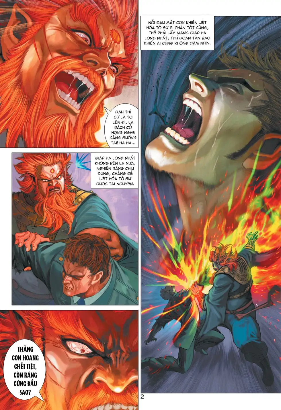 Truyện Tranh Tân Tác Long Hổ Môn trang 4