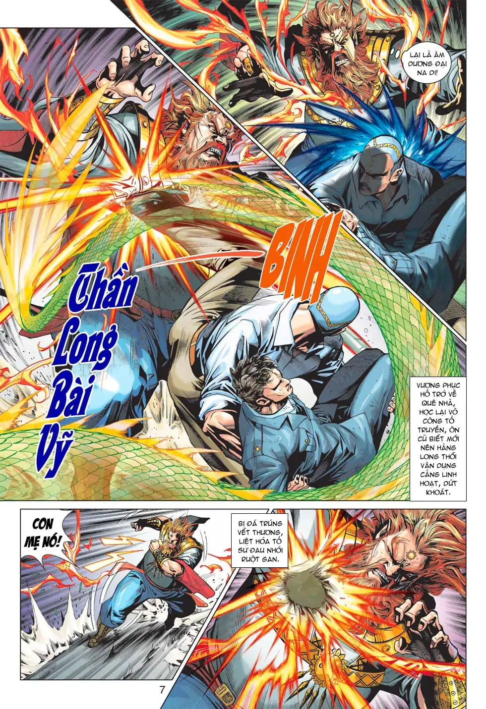 Truyện Tranh Tân Tác Long Hổ Môn trang 4