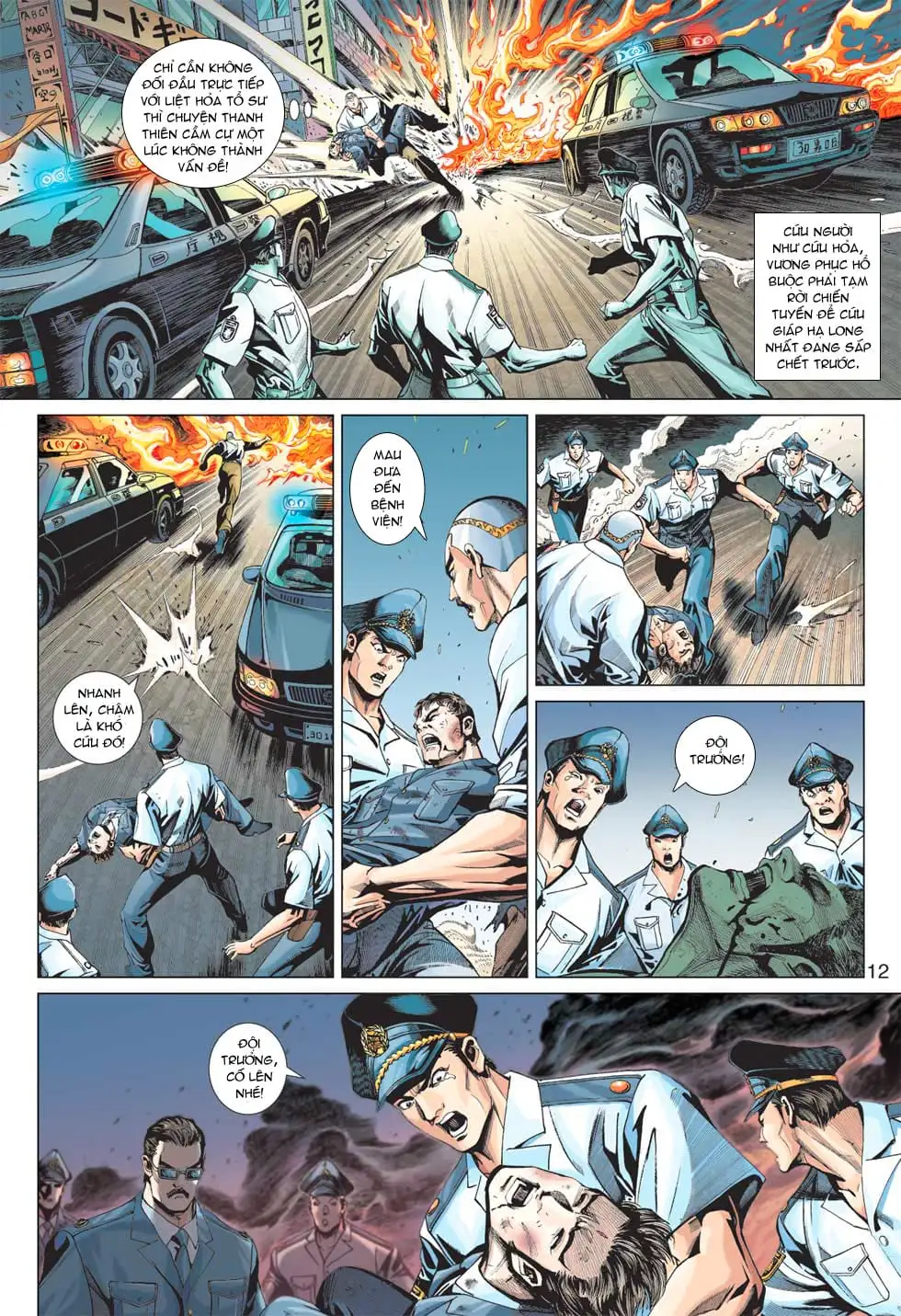 Truyện Tranh Tân Tác Long Hổ Môn trang 4