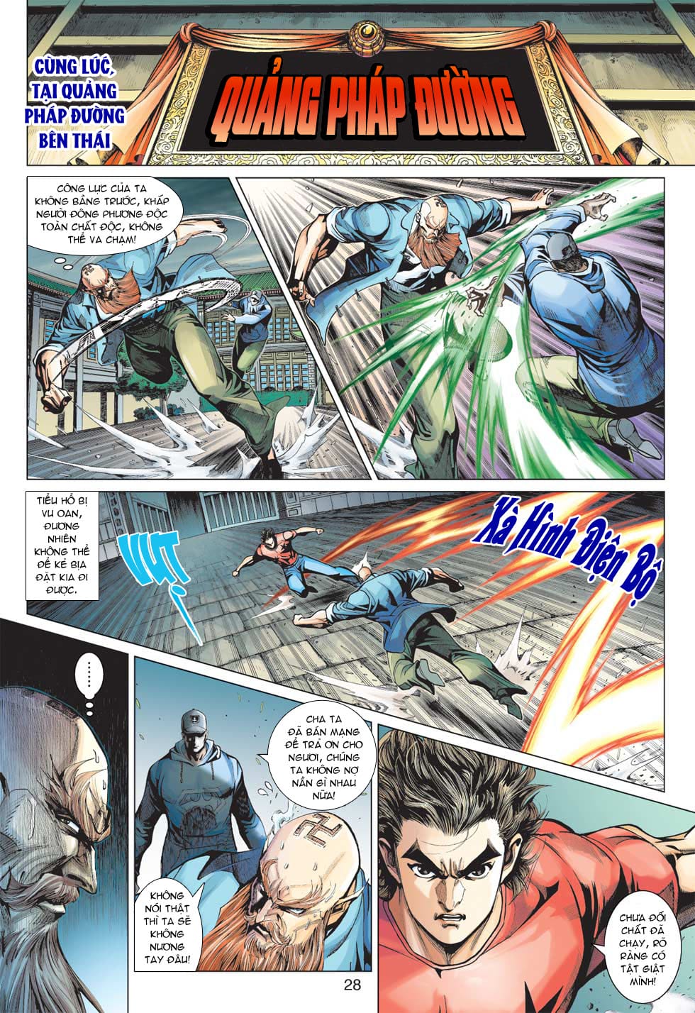 Truyện Tranh Tân Tác Long Hổ Môn trang 4