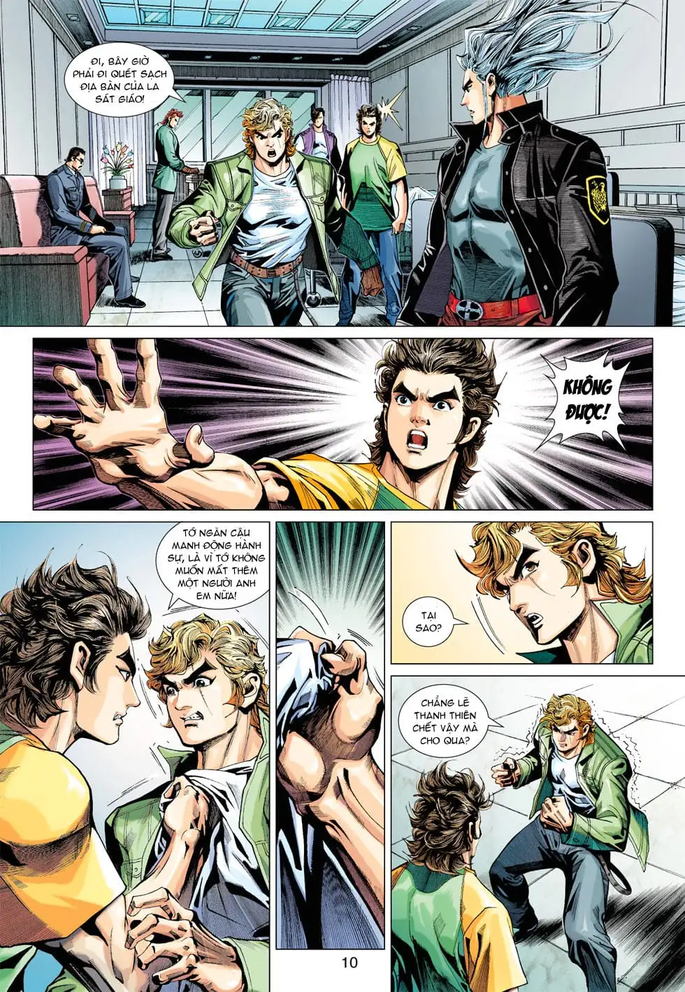 Truyện Tranh Tân Tác Long Hổ Môn trang 4