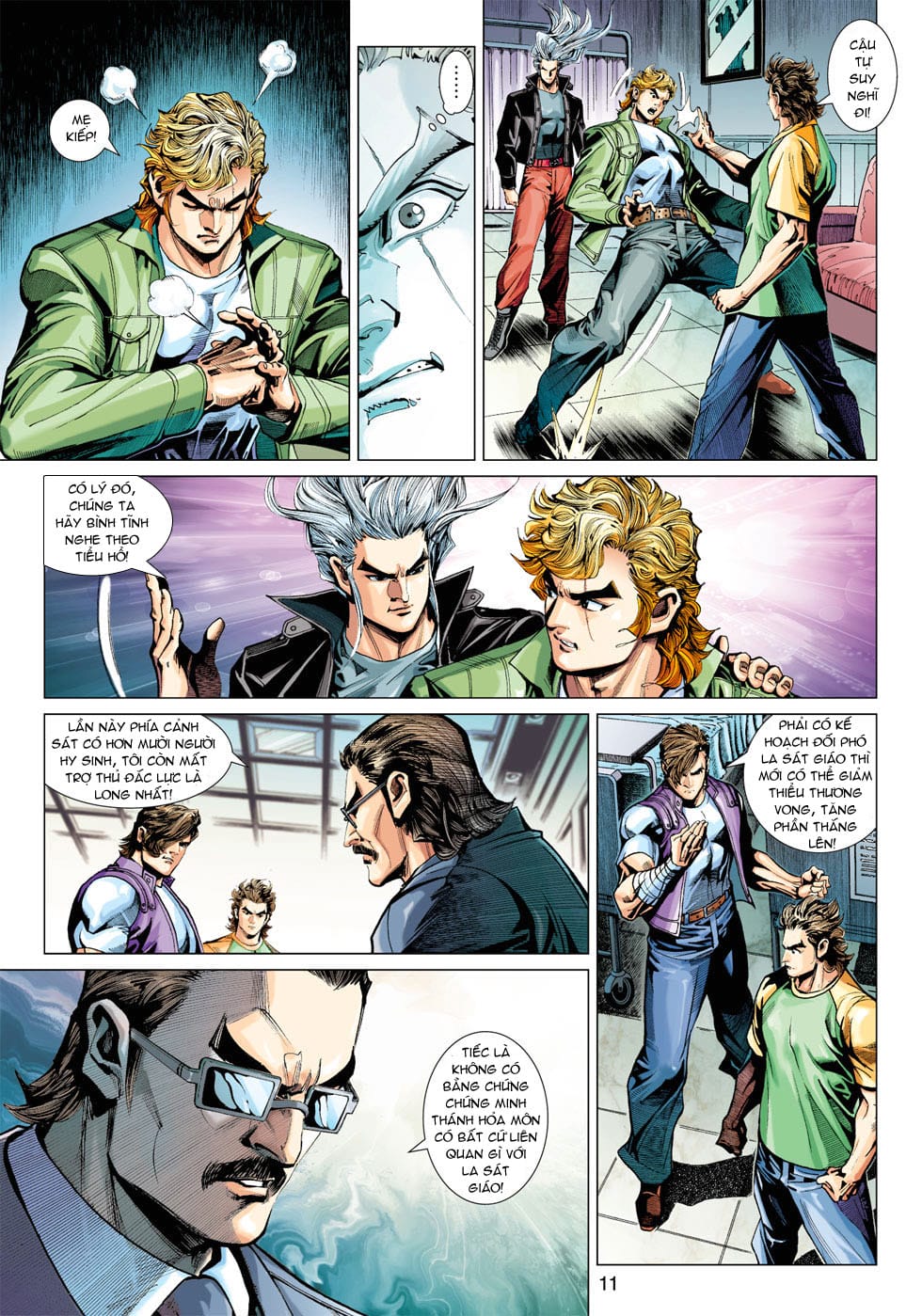 Truyện Tranh Tân Tác Long Hổ Môn trang 4