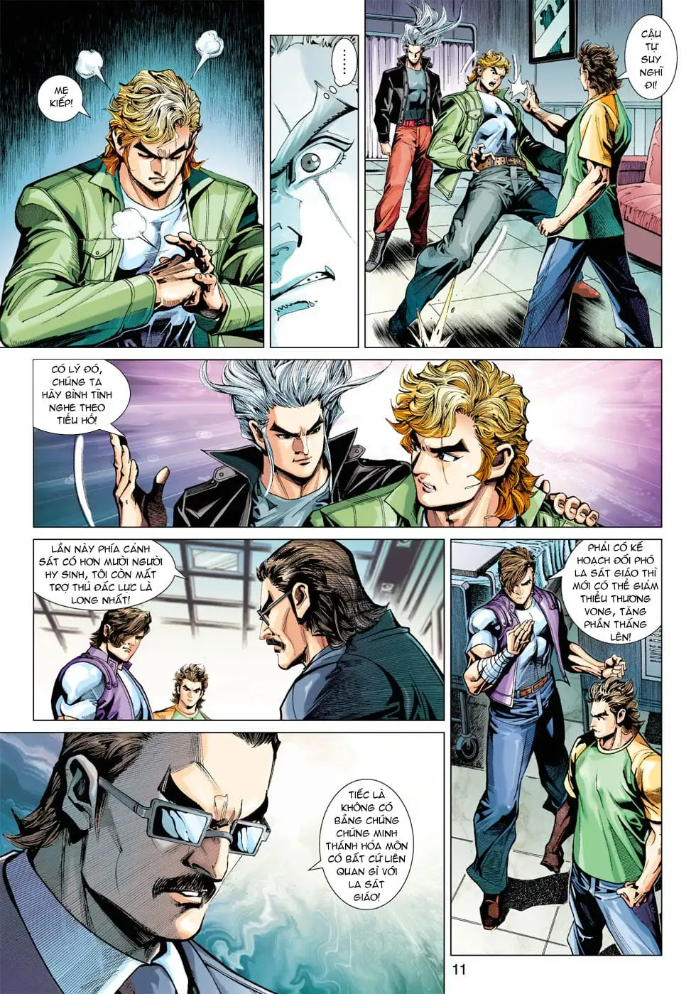 Truyện Tranh Tân Tác Long Hổ Môn trang 4