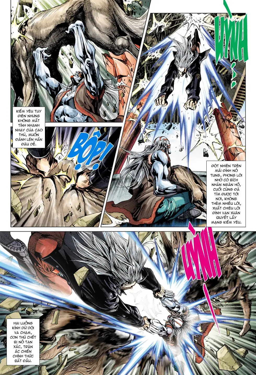 Truyện Tranh Tân Tác Long Hổ Môn trang 4