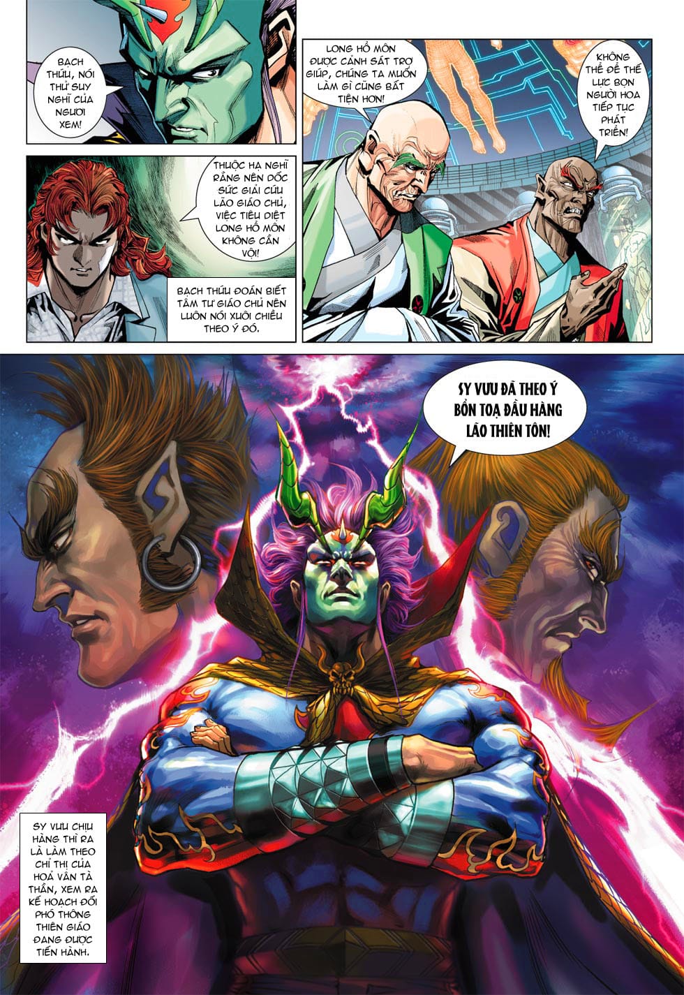 Truyện Tranh Tân Tác Long Hổ Môn trang 4