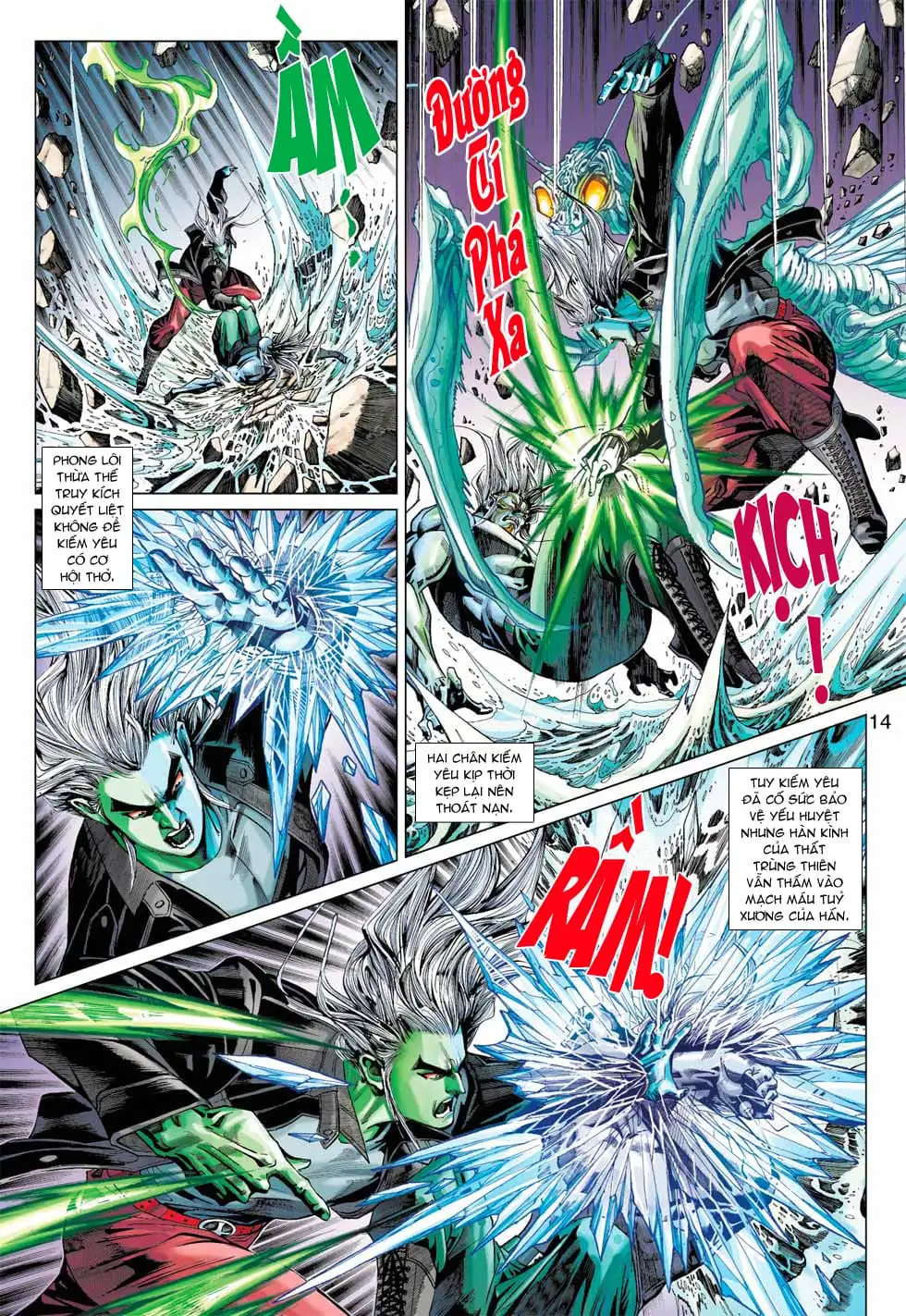 Truyện Tranh Tân Tác Long Hổ Môn trang 4