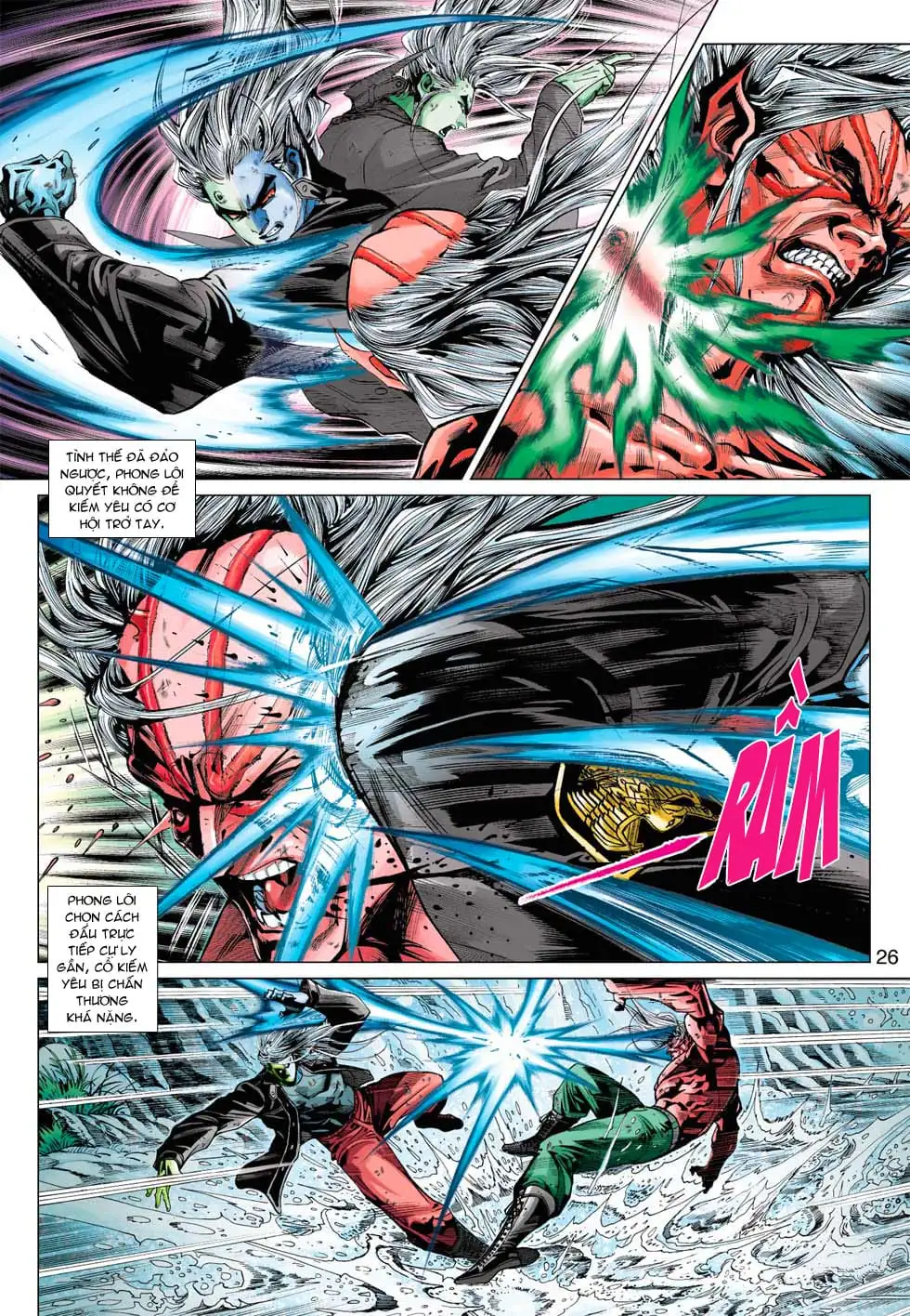 Truyện Tranh Tân Tác Long Hổ Môn trang 4