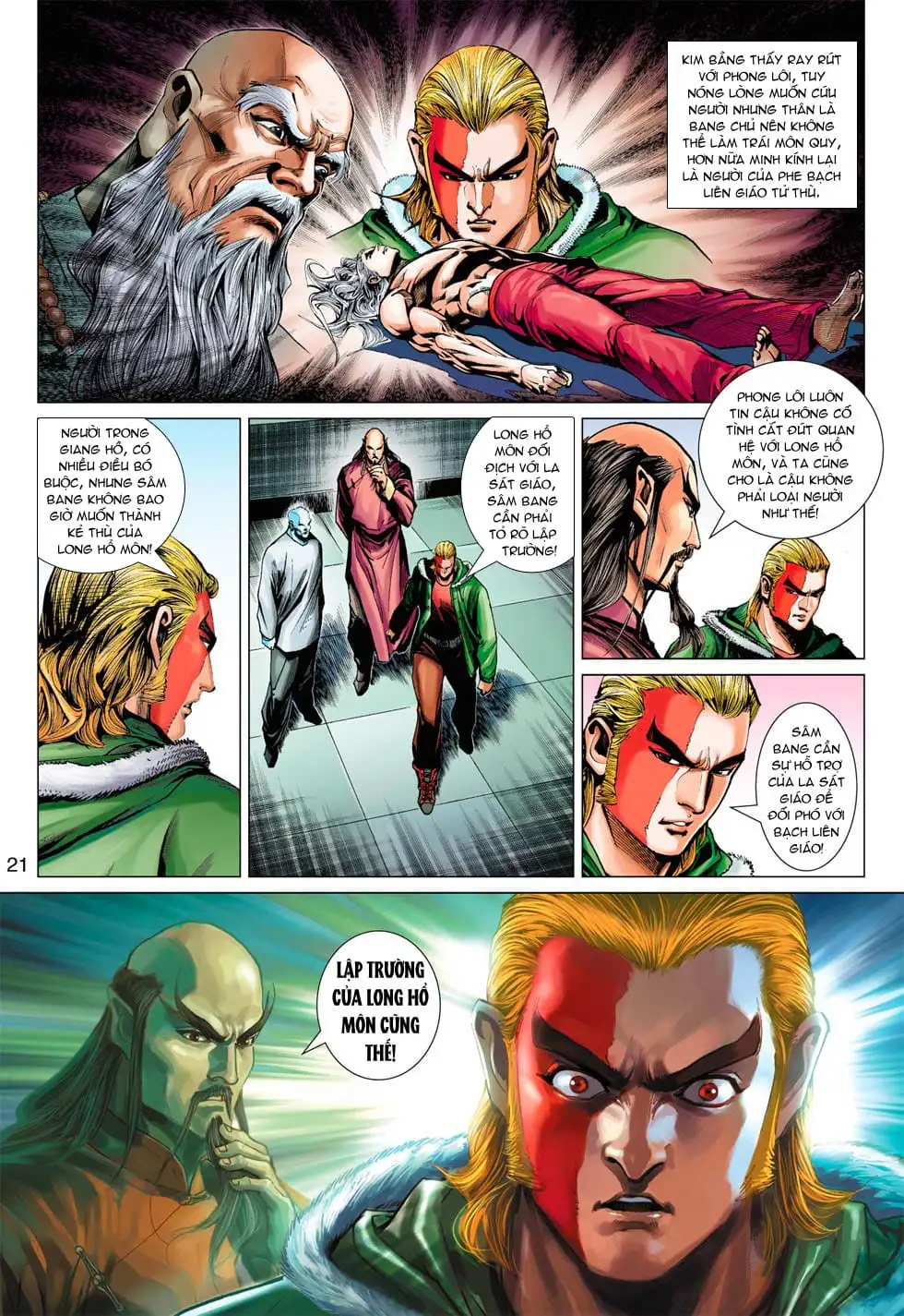 Truyện Tranh Tân Tác Long Hổ Môn trang 4