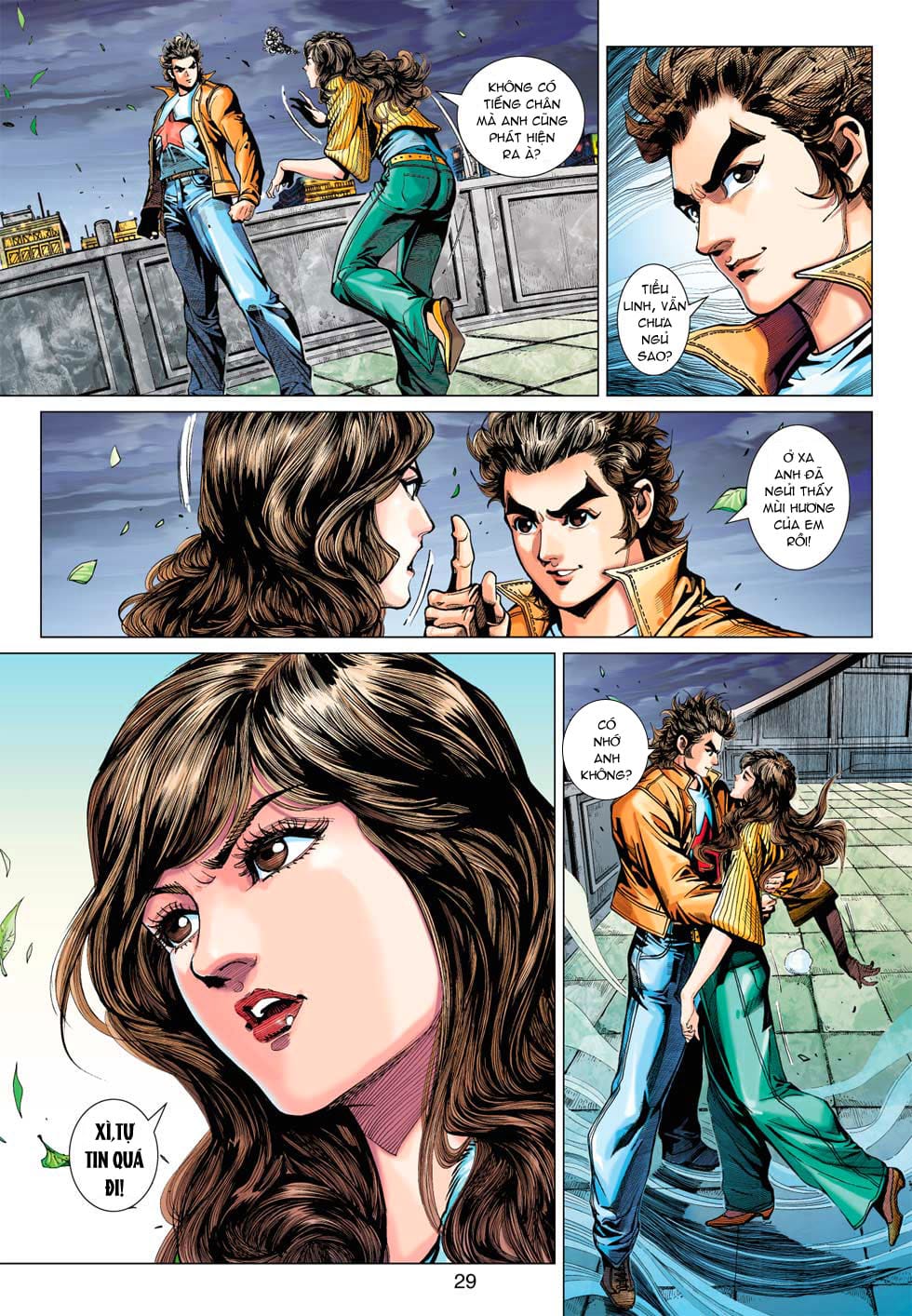 Truyện Tranh Tân Tác Long Hổ Môn trang 4