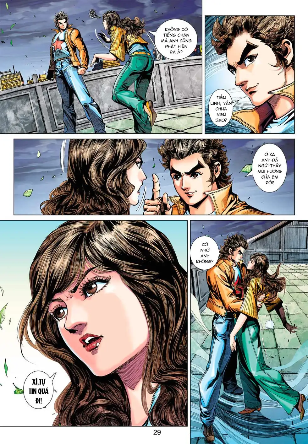 Truyện Tranh Tân Tác Long Hổ Môn trang 4