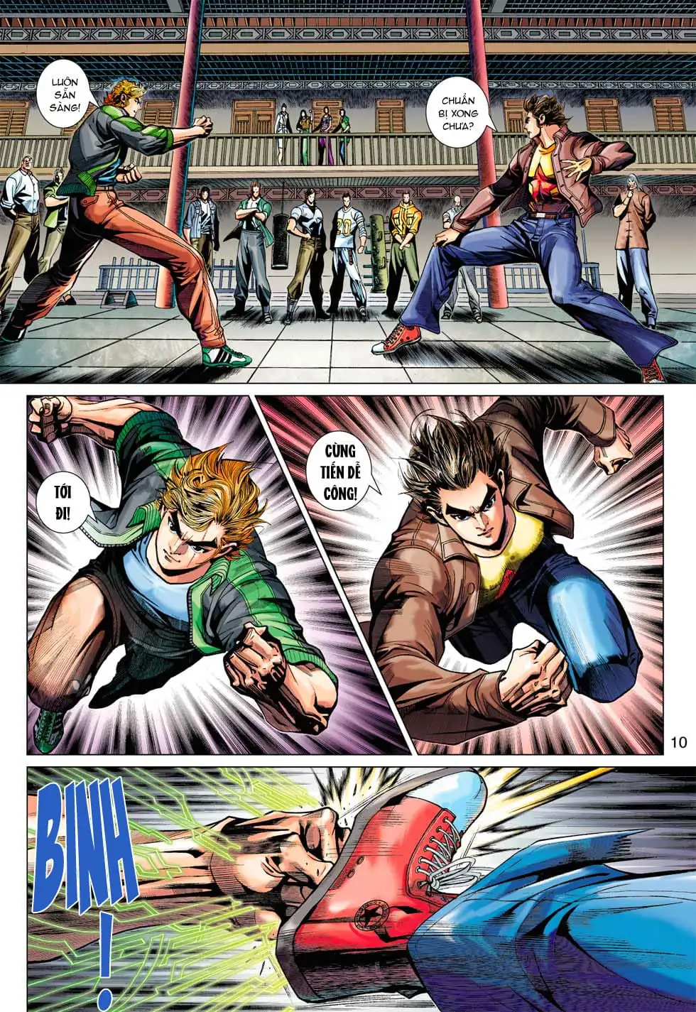 Truyện Tranh Tân Tác Long Hổ Môn trang 4