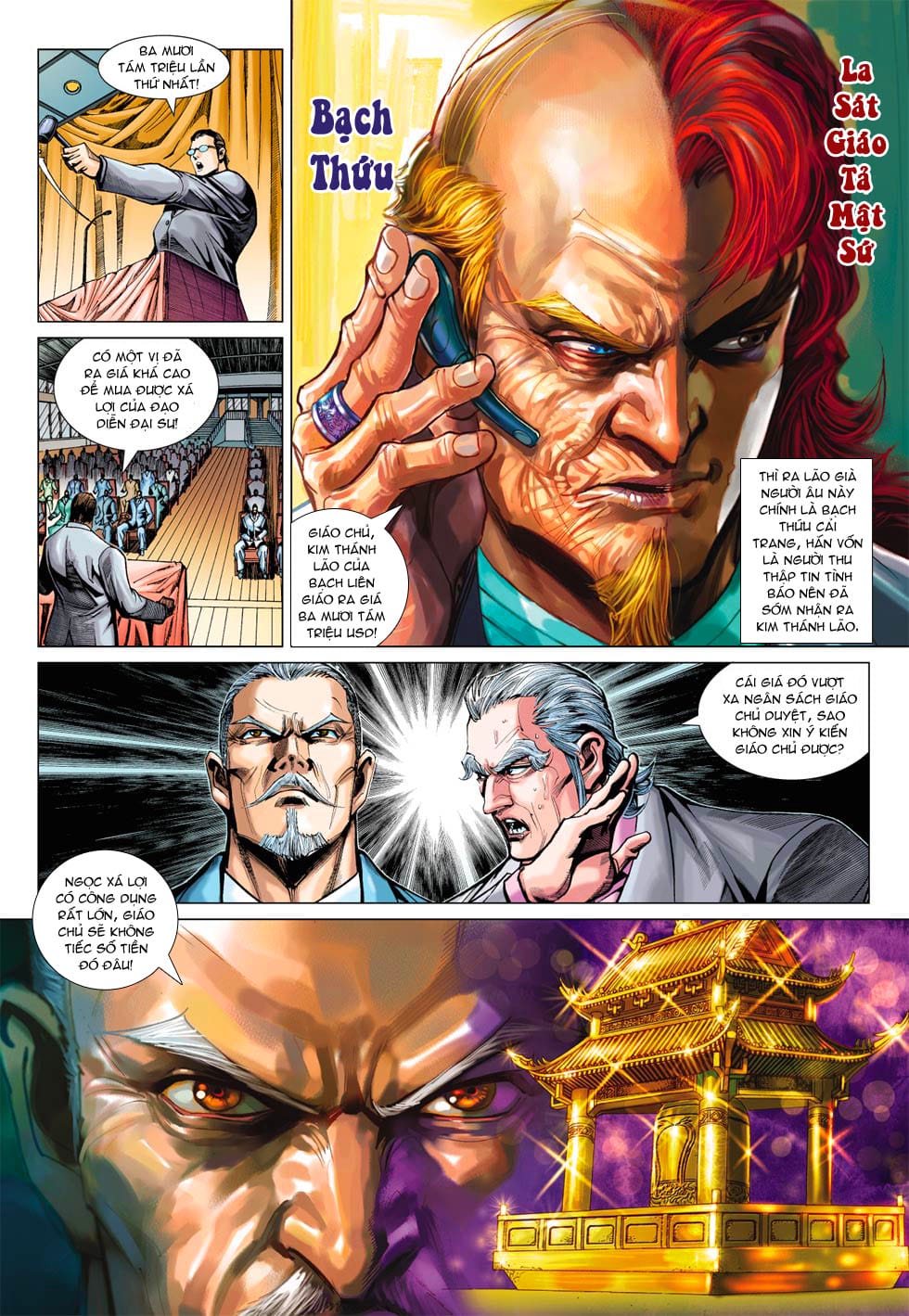 Truyện Tranh Tân Tác Long Hổ Môn trang 4