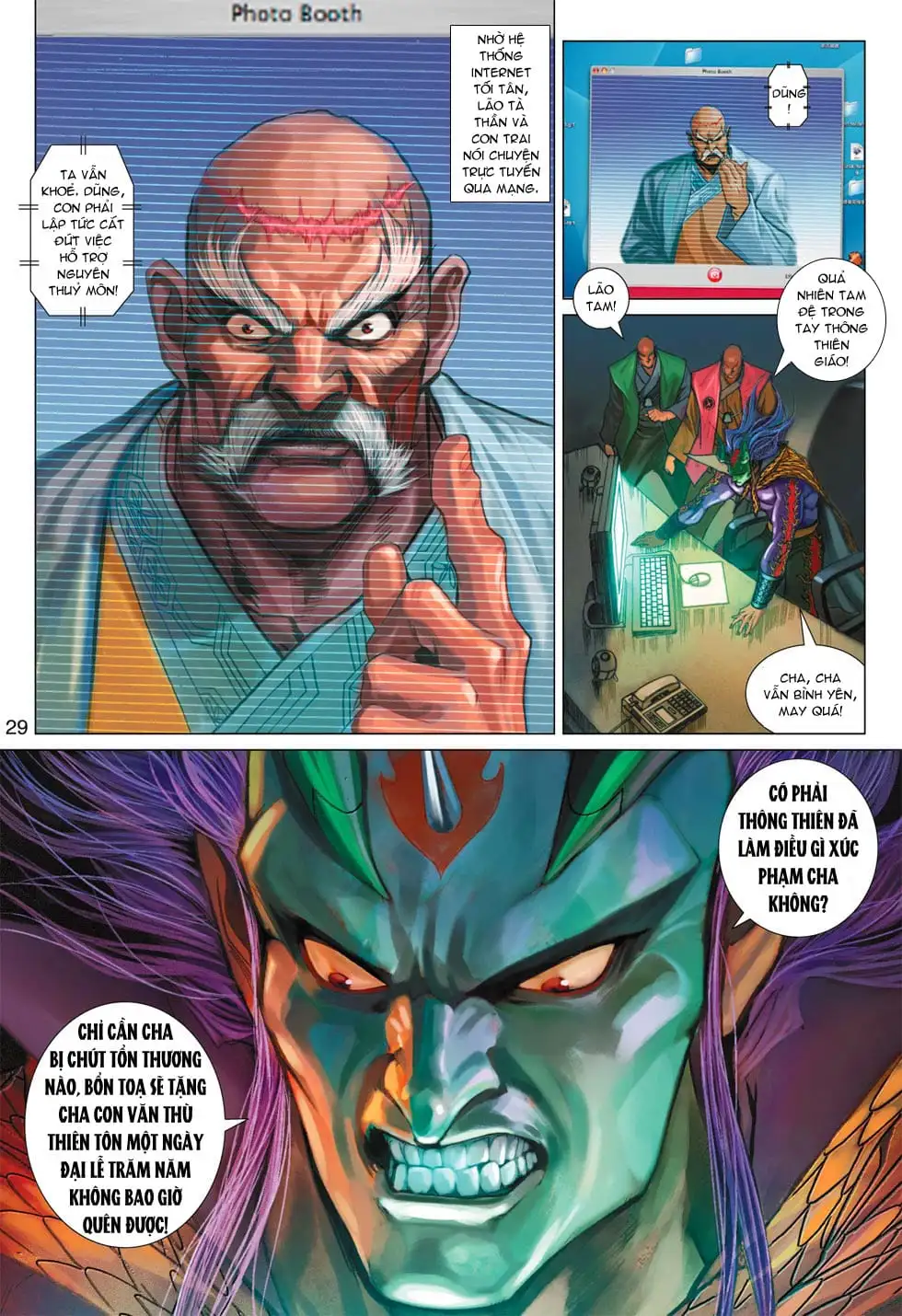Truyện Tranh Tân Tác Long Hổ Môn trang 4